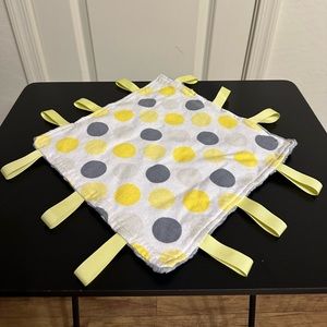 Polkadot butterfly tag security blanket Lovey